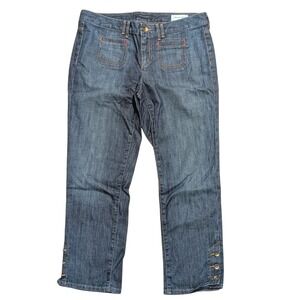 Tommy Hilfiger Jeans Womens 6 Denim Crop Pants Capri Cropped American Spirit